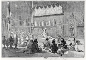 ムオンユーの王が提供した料理、1877年